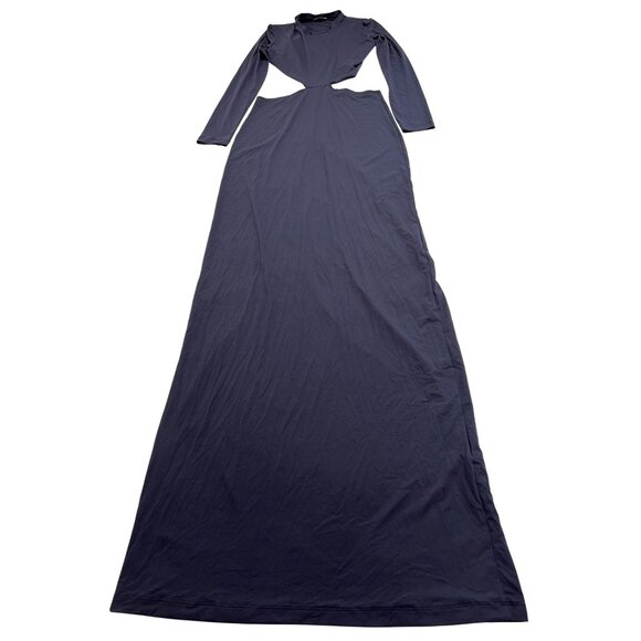 CHAM Long Sleeve Cut-Out Dress in Blue - Picture 1 of 6